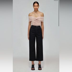 Self Portrait Straight Leg Jeans